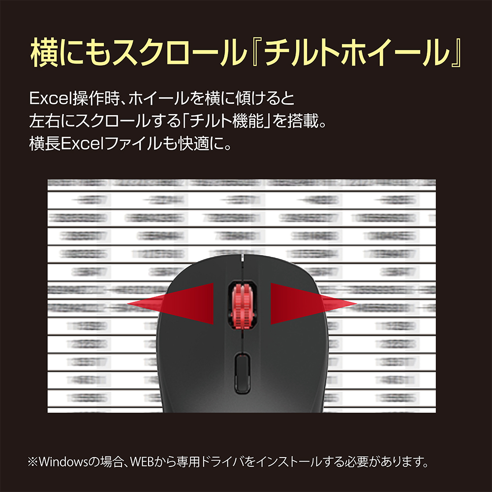 その他 mouse 高速スクロールホイール搭載<神速>シリーズ 小型Bluetooth静音3