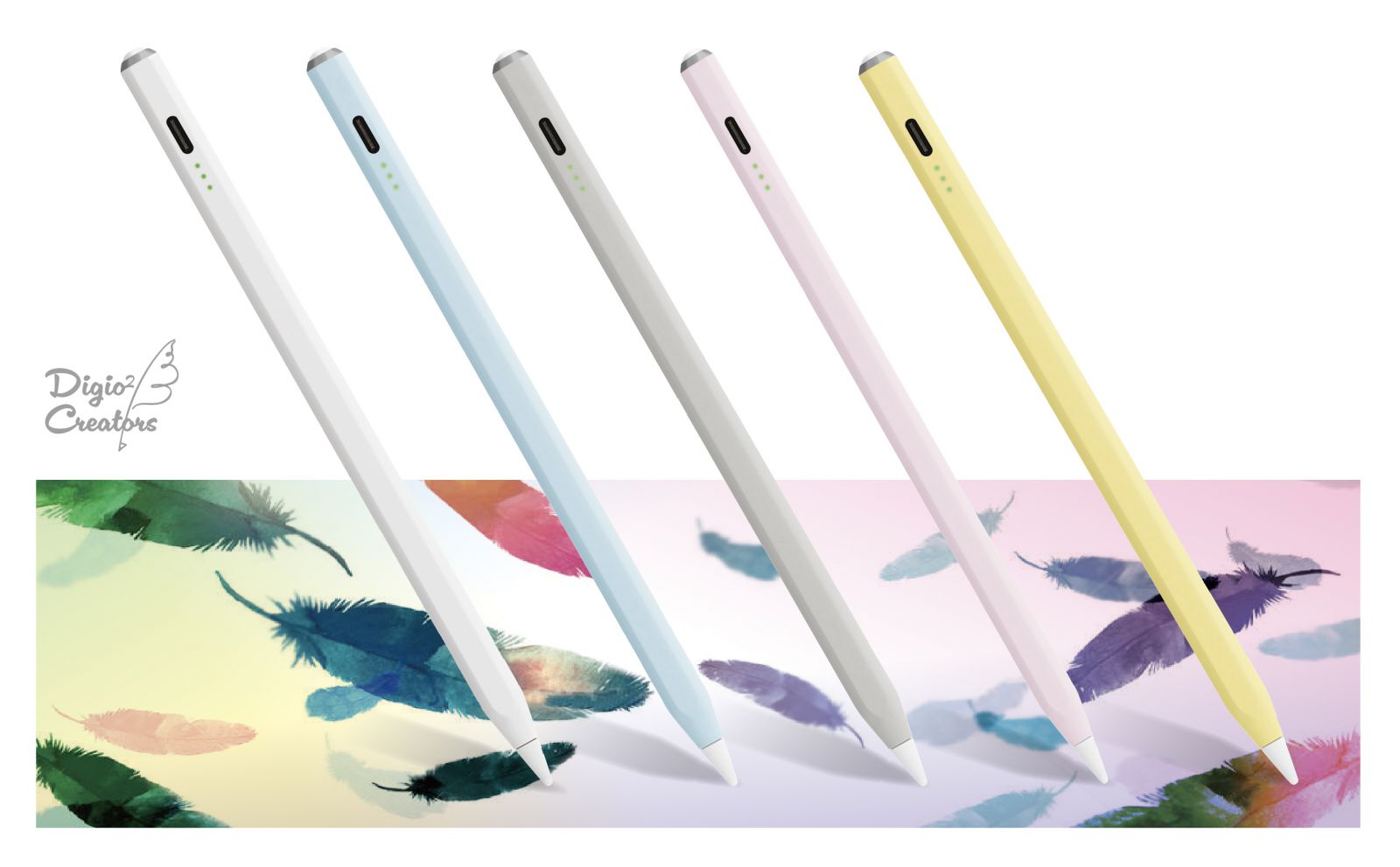 iPad専用充電式タッチペン」に 4色のカラーバリエーションが新登場