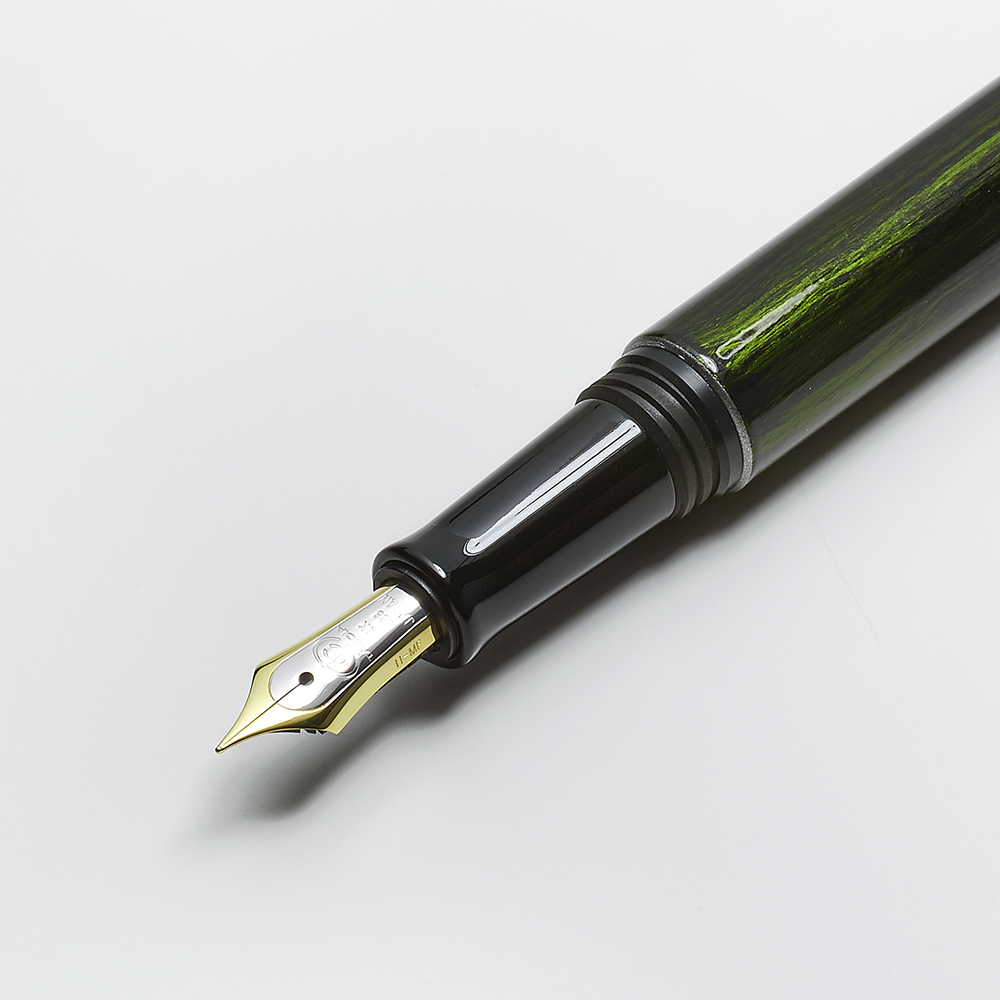 TACCIA 玉水 漆万年筆／緑影−F | 漆万年筆 | TACCIA | 筆記具 | 製品