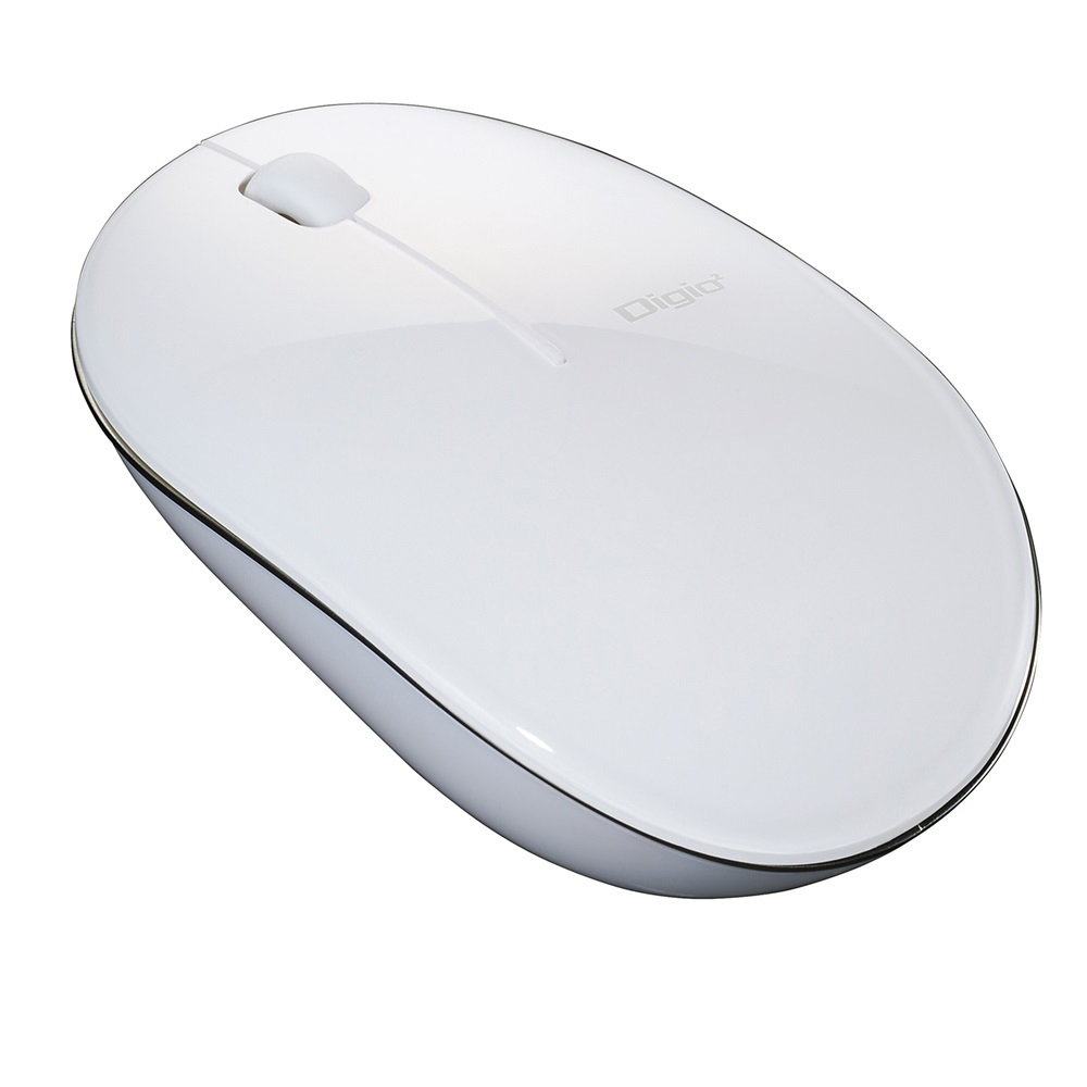 Bluetooth 3ボタン Blue LEDマウス／ホワイト | Bluetooth(無線
