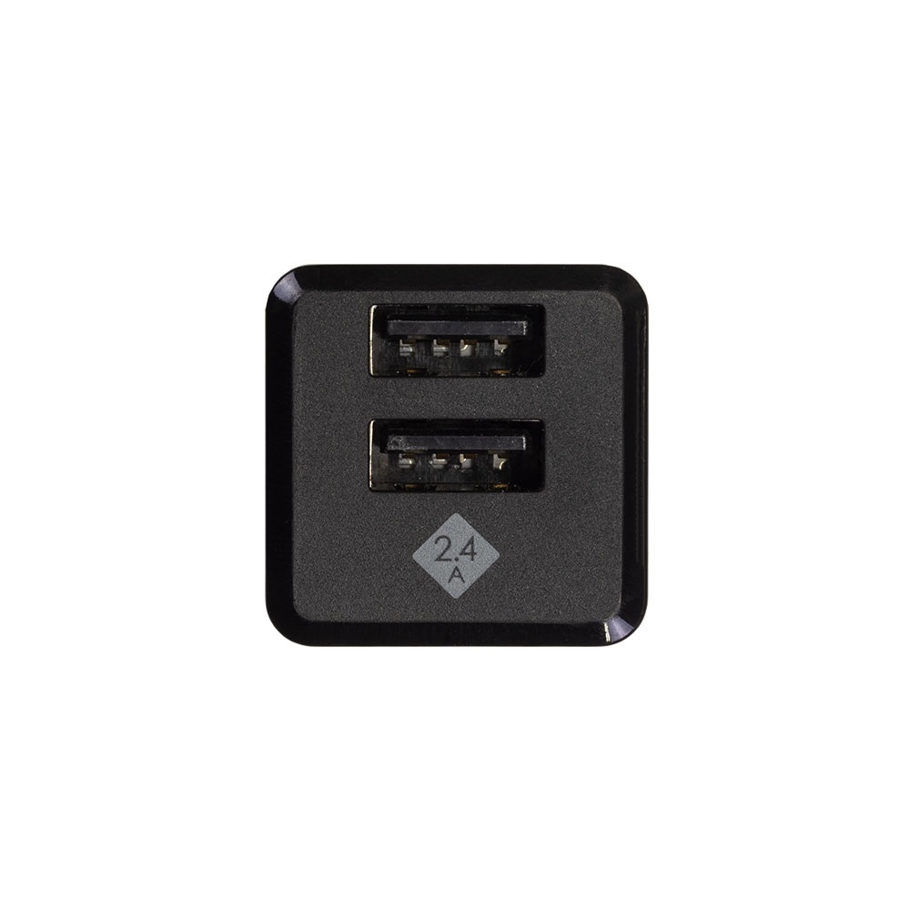 かわいい新作 デジオ JYU-ACU01BK  スマートフォン タブレット用AC充電器 USB2ポート  2.4A出力 おまかせ同時充電機能付 ブラック