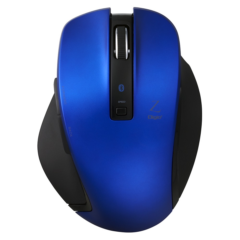 Bluetooth 5ボタンBlueLEDマウス ブルー | Bluetooth(無線) | マウス 