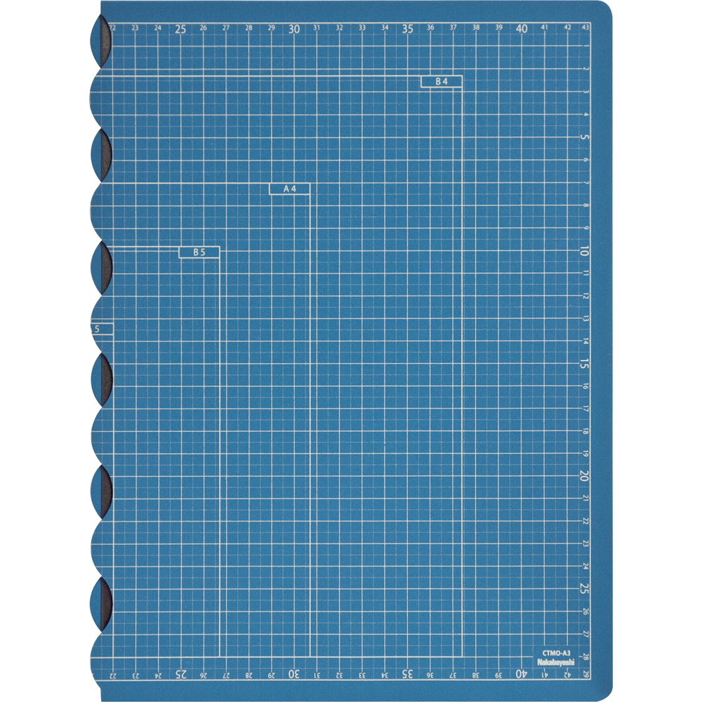 折りたたみカッティングマットA3サイズ | デスクマット | 事務用品 