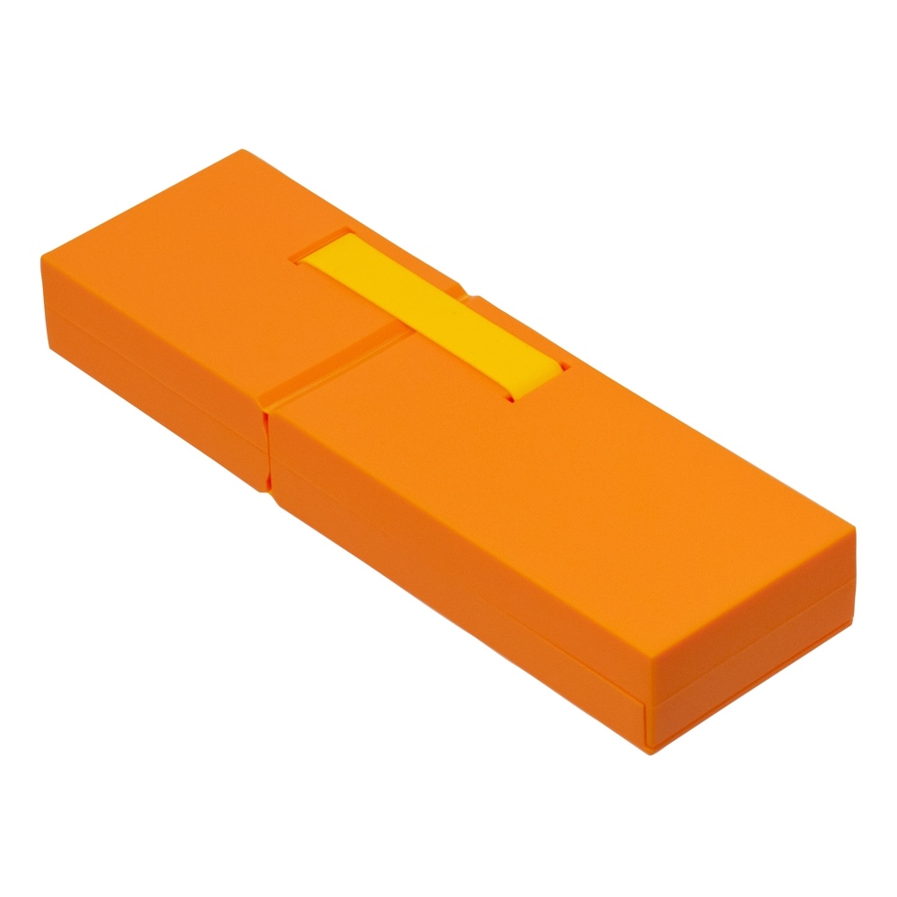 ディスプレイペンケース Mサイズ オレンジ ペンケース 事務用品 事務用品 製品紹介 ナカバヤシ株式会社 アルバム 製本 シュレッダー 情報整理の総合サポーター