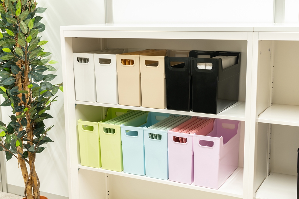 ナカバヤシ フィットカラーファイルボックス A4ヨコ 背幅124mm グリーン FB-FCE4S-GN 1個 〔×20セット〕 まとめ) ナカバヤシ フィットカラーファイルボックス A4ヨコ 背幅124mm