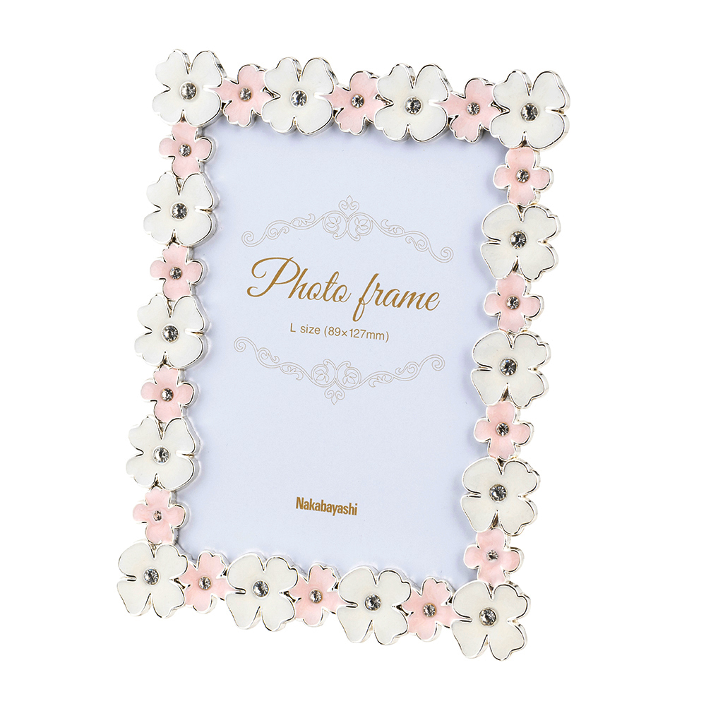フォトフレーム/金属製/フラワー/L | 金属製フレーム | フォト